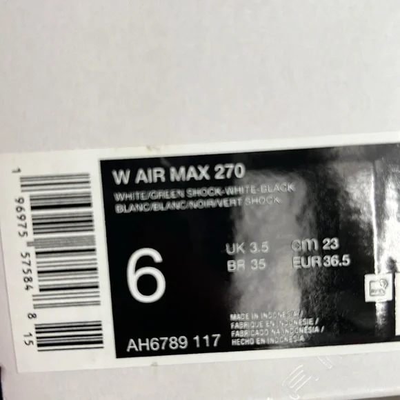 Nike Air Max 270-size 6 - Picture 11 of 11